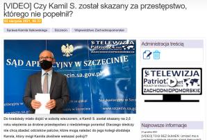 [VIDEO] TOGI BEZ SUMIEŃ: Czy w więzieniu ma umrzeć wątpliwie skazany Kamil Sękowski? Bo sędzia ze Szczecina ds. penitencjarnych Grzegorz Kołakowski jest ignorantem?